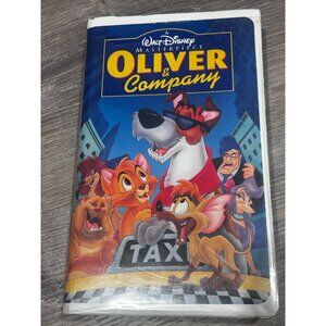 Walt Disney's Masterpiece Oliver & Company VHS Tape 1996